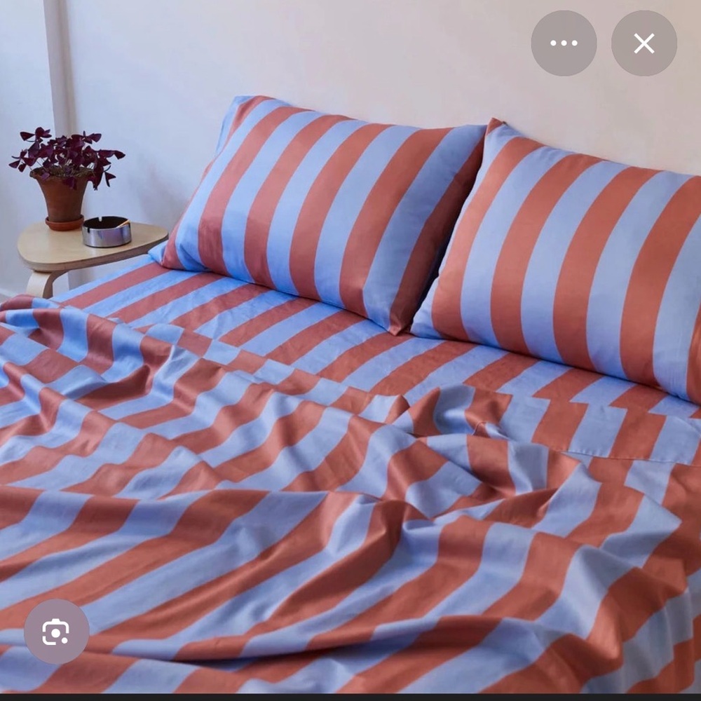 Dusen Dusen (2) Pillowcases: 20" x 30" canyon stripe